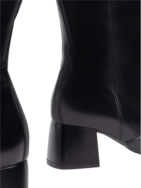 STIVALI TACCO BASSO I308658DE DONNA NERO