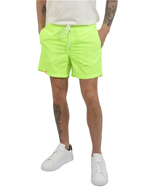 COSTUME BOXER CON LACCI REGOLABILI UOMO GIALLO