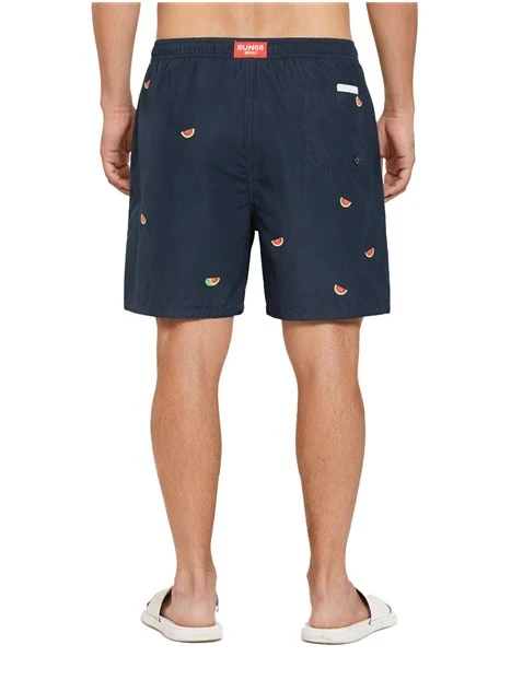 COSTUME BOXER CON RICAMBI FANTASIA UOMO BLU