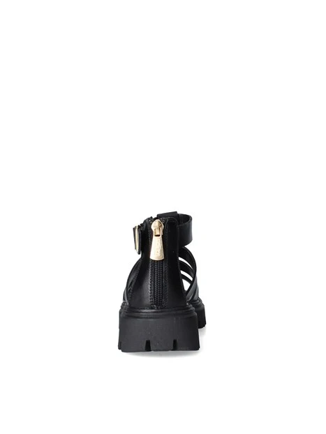 SANDALI T-611 BAMBINA NERO