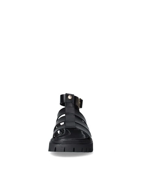SANDALI T-611 BAMBINA NERO