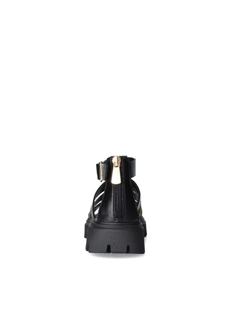 SANDALI T-611 BAMBINA NERO