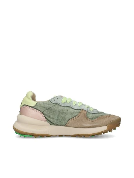 SNEAKERS BASSE CHACRONA-LINEN DONNA BEIGE