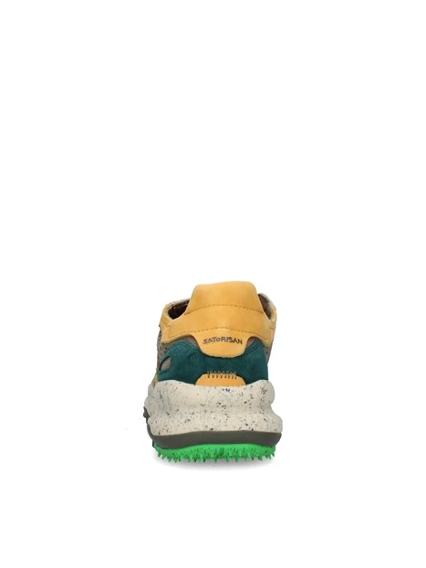 SNEAKERS BASSE CHACRONA-LASER-PREMIUM UOMO BEIGE SCURO