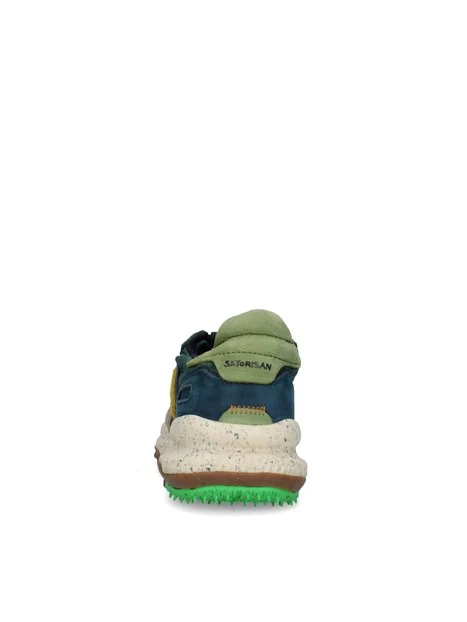 SNEAKERS BASSE CHACRONA-LINEN UOMO VERDE SCURO