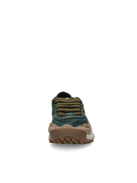 SNEAKERS BASSE CHACRONA-LINEN UOMO VERDE SCURO