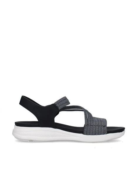 SANDALI MCS115 DONNA NERO