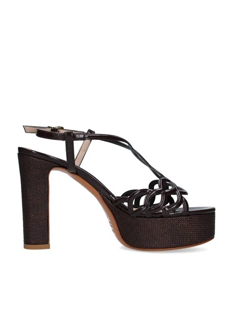 SANDALI 5567 DONNA MARRONE