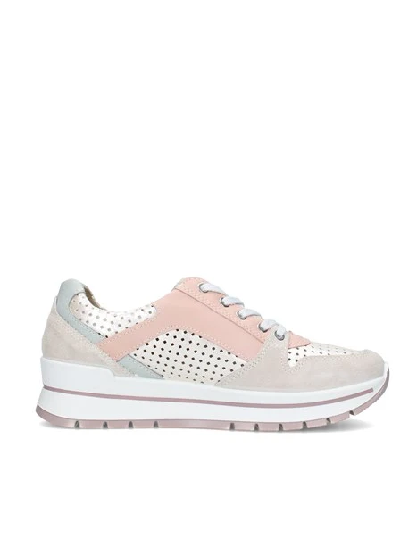 SNEAKERS BASSE 1156011 DONNA BEIGE