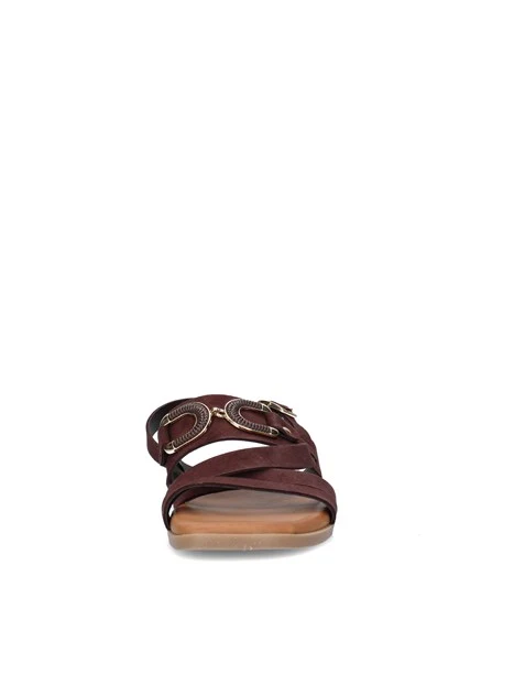 SANDALI 1185622 DONNA MARRONE