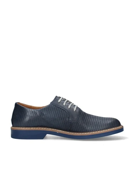 SCARPE CON LACCI 1101400 UOMO BLU