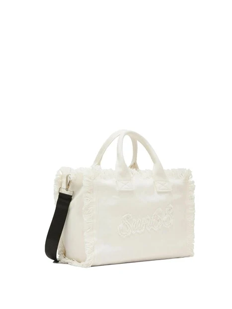 BORSA A MANO W36208 DONNA BIANCO