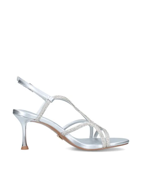 SANDALI AV7020 DONNA ARGENTO