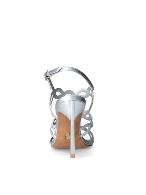 SANDALI AV7008 DONNA ARGENTO