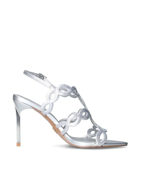 SANDALI AV7008 DONNA ARGENTO