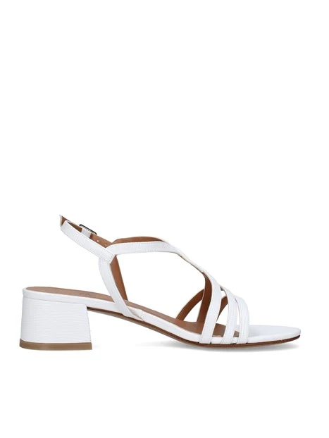 SANDALI L422 DONNA BIANCO