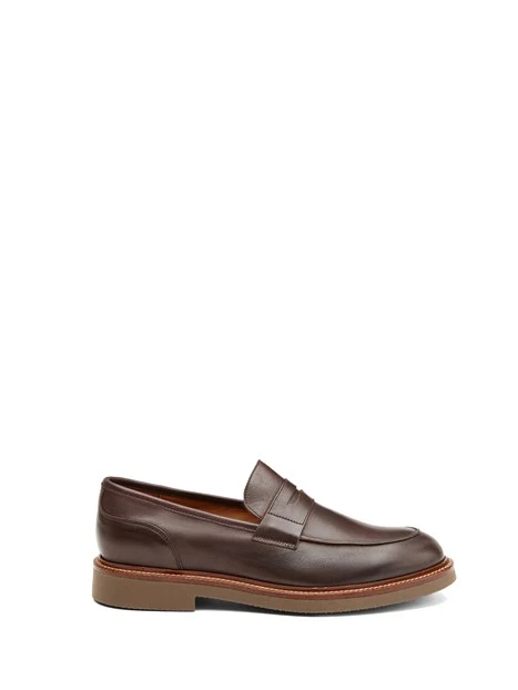 MOCASSINI 35M7 UOMO MARRONE