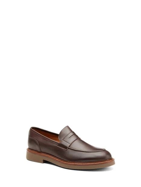 MOCASSINI 35M7 UOMO MARRONE