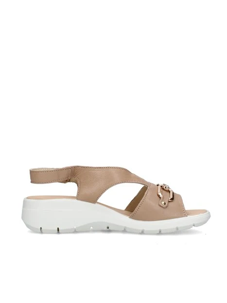 SANDALI 1280722 DONNA BEIGE