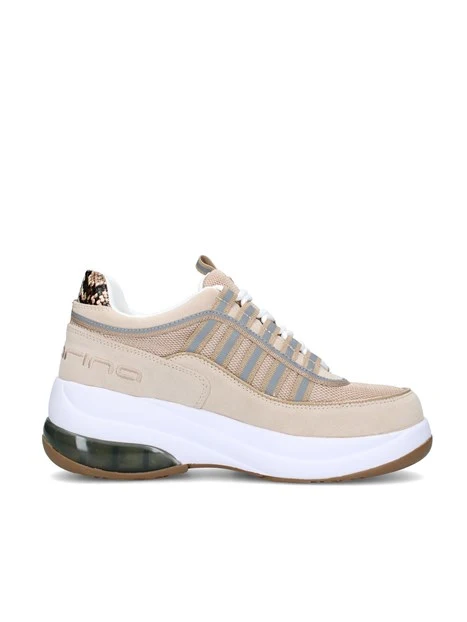 SNEAKERS BASSE UP DONNA BEIGE