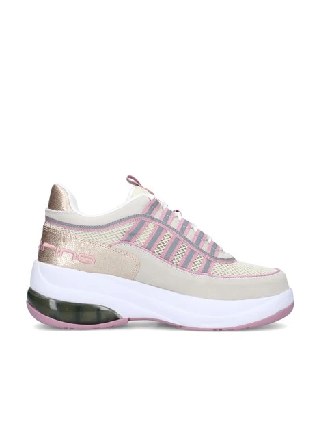 SNEAKERS BASSE UP DONNA BEIGE