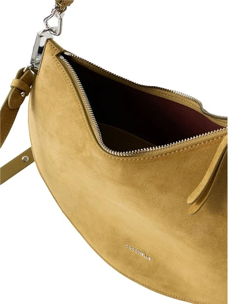 BORSA A SPALLA E1QKG130201 DONNA MARRONE