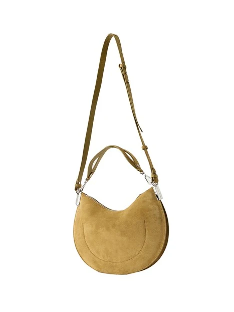 BORSA A SPALLA E1QKG130201 DONNA MARRONE