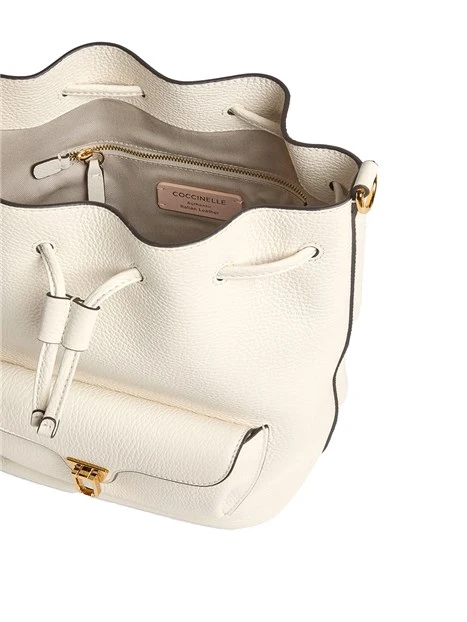 BORSA A TRACOLLA E1TFK230201 DONNA BIANCO