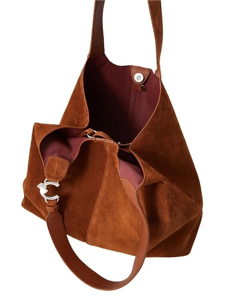 BORSA A SPALLA E1THE110101 DONNA  CUOIO