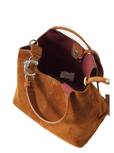 BORSA A MANO E1THE580101 DONNA MARRONE