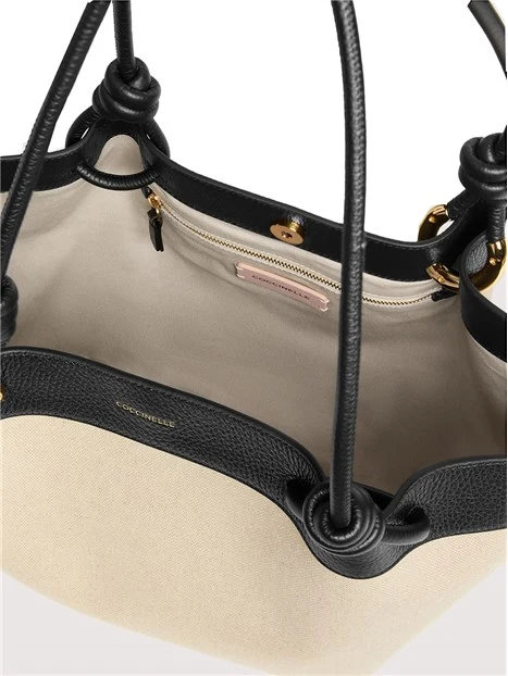 BORSA A SPALLA FINN E1U06110201 DONNA AVORIO