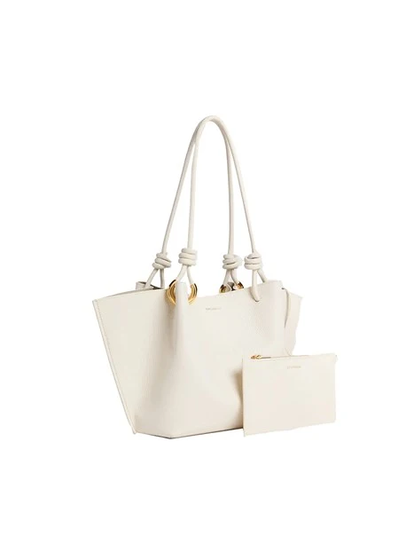 BORSA  A SPALLA FINN MEDIUM E1U07110201 DONNA BIANCO