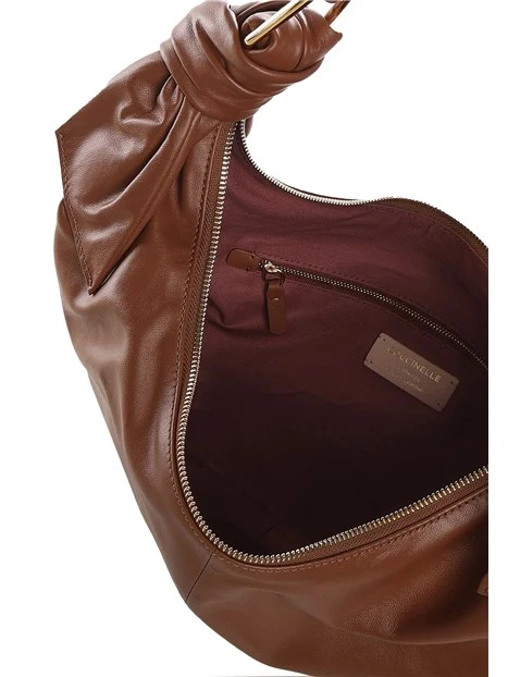 BORSA A SPALLA FUROSHIKI E1U1A130101 DONNA CUOIO