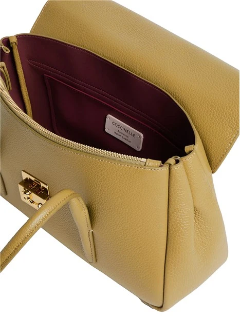 BORSA A SPALLA C-ME LOCK E1U4K120301 DONNA MARRONE
