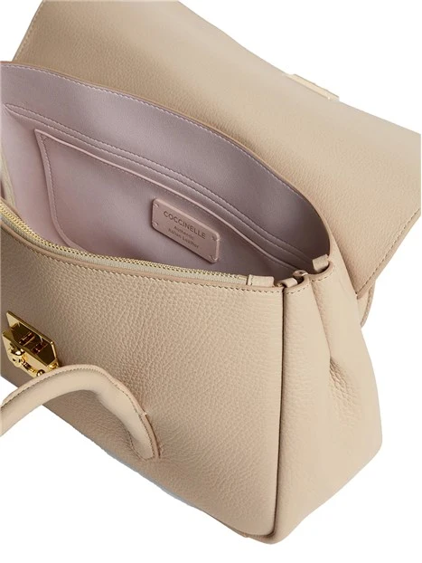 BORSA A SPALLA C-ME LOCK E1U4K120301 DONNA ECRU