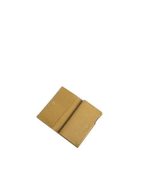 PORTAFOGLIO METALLIC LARGE  E2MW511F101 DONNA MARRONE