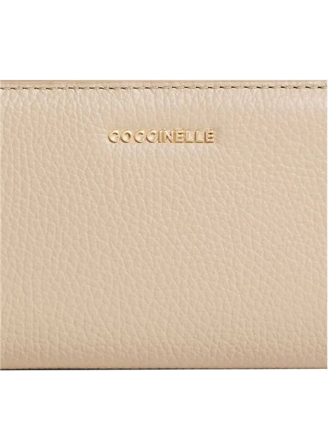 PORTAFOGLIO METALLIC LARGE  E2MW511F101 DONNA ECRU