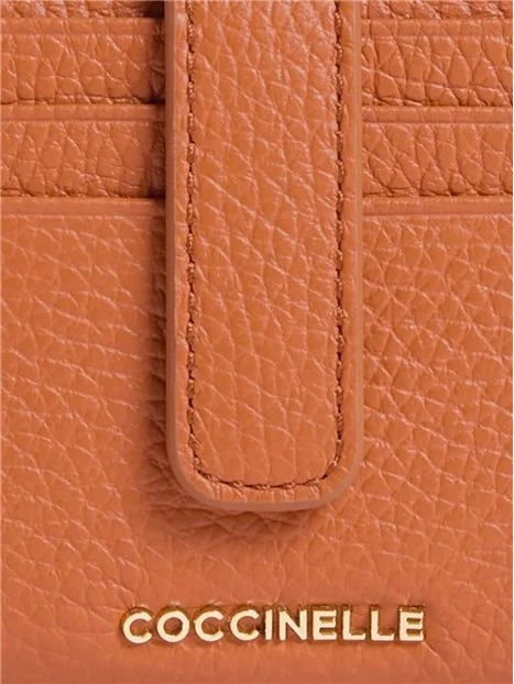 PORTA MONETE METALLIC E2MW511F701 DONNA  ARANCIO