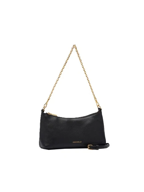 BORSA A SPALLA AURA E5QH0550101 DONNA NERO
