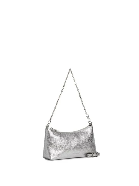 BORSA A SPALLA AURA E5QH0550101 DONNA ARGENTO