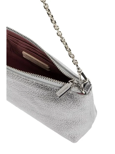 BORSA A SPALLA AURA E5QH0550101 DONNA ARGENTO