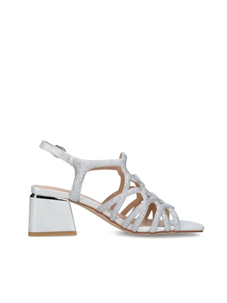 SANDALI V2650214 DONNA ARGENTO