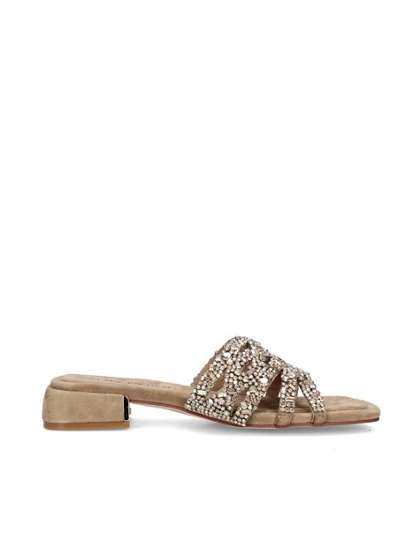 SANDALI V268750 DONNA BEIGE