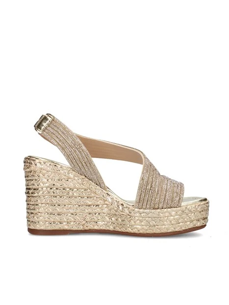 SCARPE DI CORDA V2651116 DONNA ORO