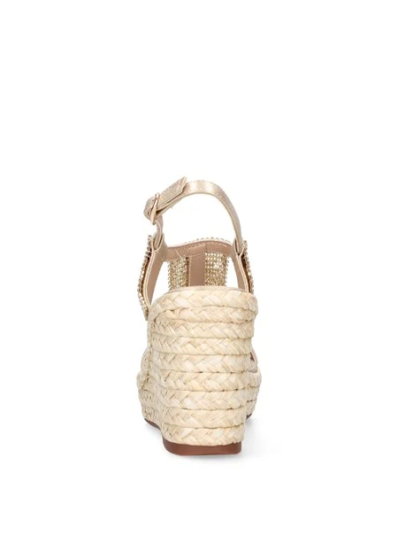 SCARPE DI CORDA V2651113 DONNA ORO