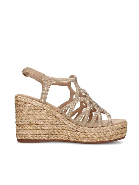 SCARPE DI CORDA V2651106 DONNA BEIGE