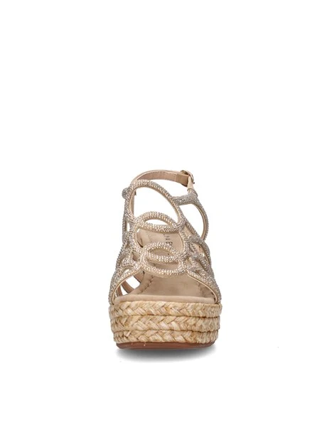 SCARPE DI CORDA V2651106 DONNA BEIGE