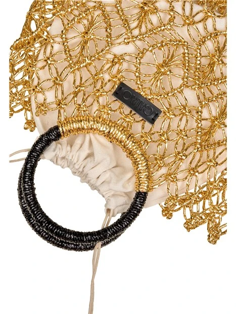 BORSA A MANO SOMBRA DONNA ORO
