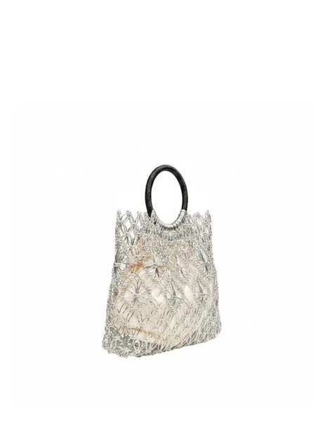 BORSA A MANO SOMBRA DONNA ARGENTO