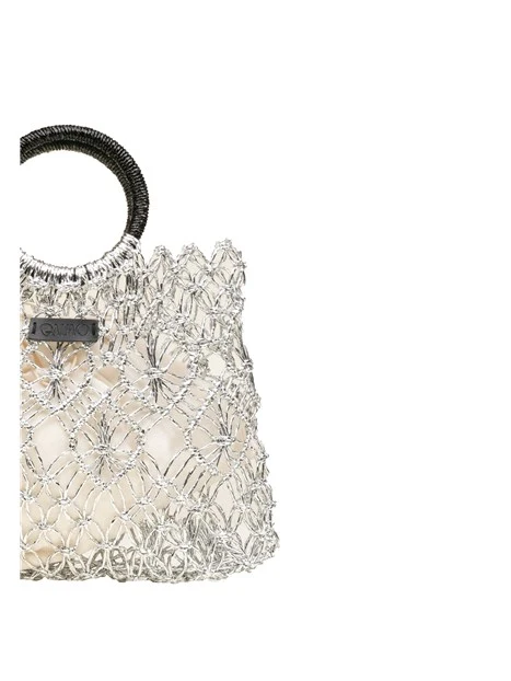 BORSA A MANO SOMBRA DONNA ARGENTO